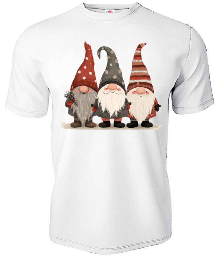 Коледни гноми - мъжка тениска cover